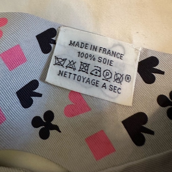 HERMES  Jeu de Cartes Playing Cards Silk Twilly Scarf - Picture 3 of 8